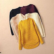 圆摆毛衣的织法视频